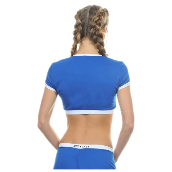 Bodytalk Γυναικεία κοντομάνικη μπλούζα crop